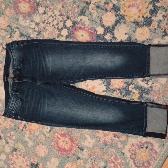 Buffalo David Bitton Denim - Buffalo David Bitton dark wash jeans Cropped, cuffed. EUC size 30